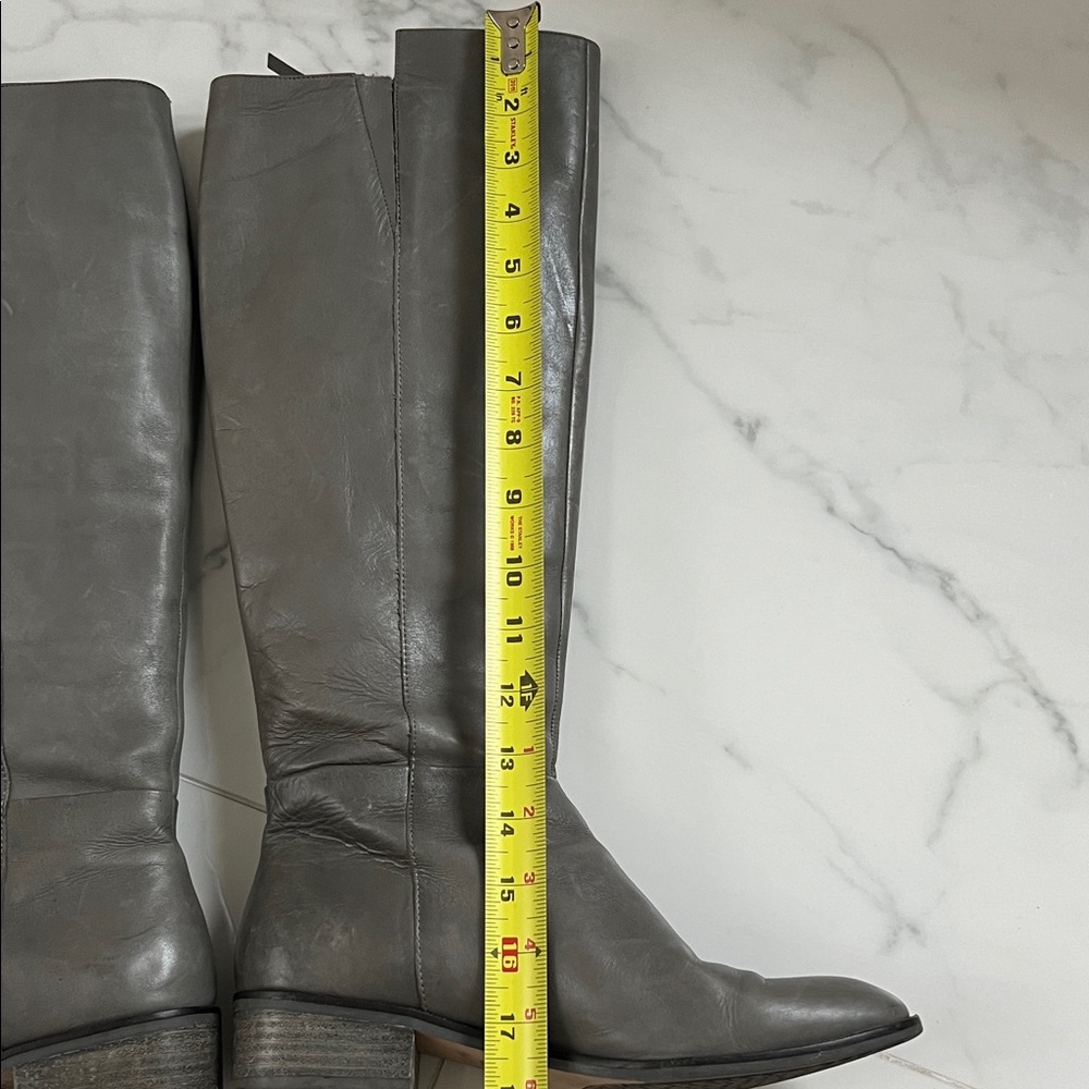 Elliott Lucca Gray Over the Knee Boots - Picture 5 of 6